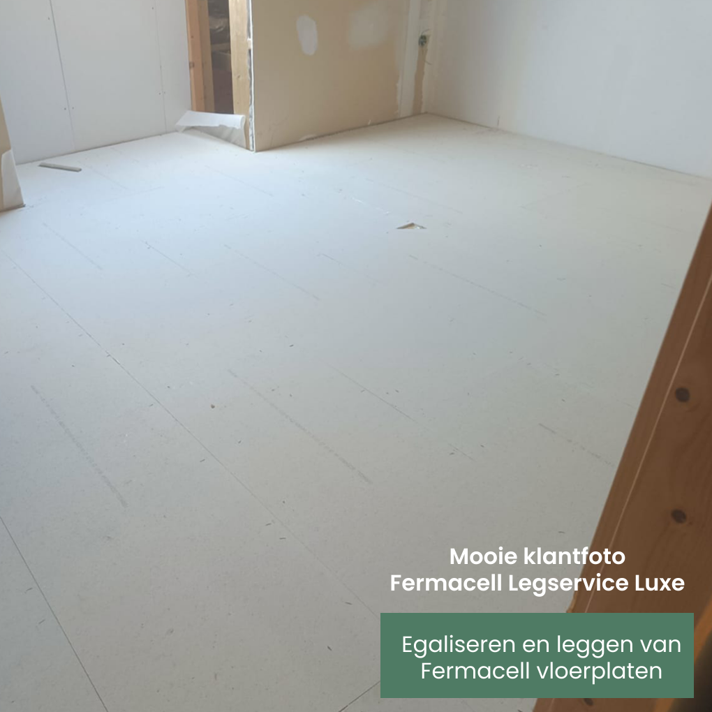 Fermacell Vloer Montageservice met Egaliseren